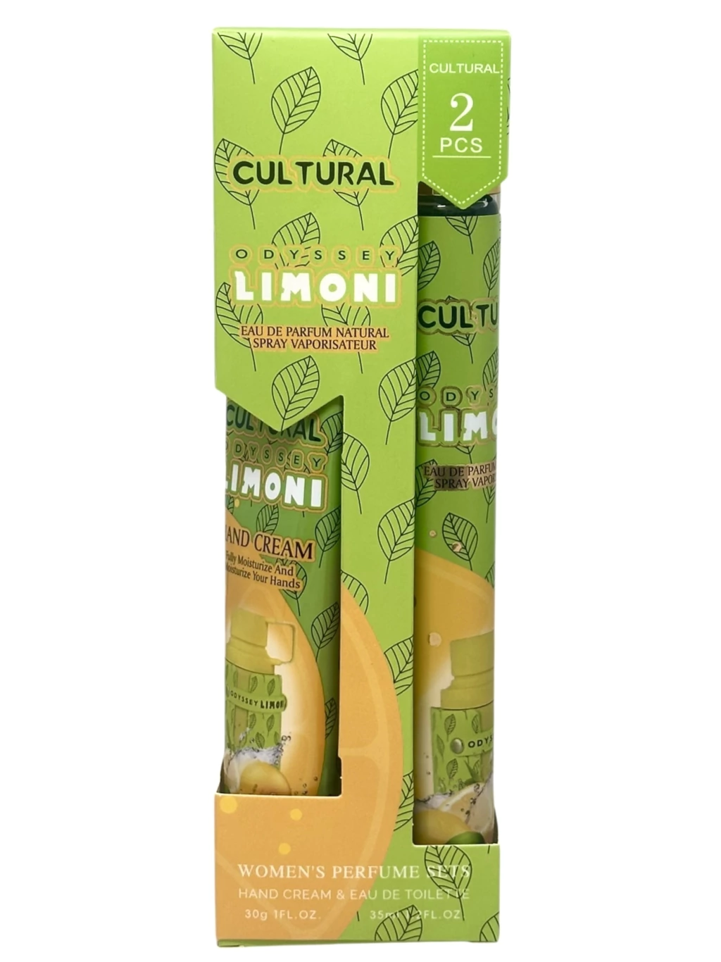 Kit Perfume y crema de manos Limoni odyssey Cultural